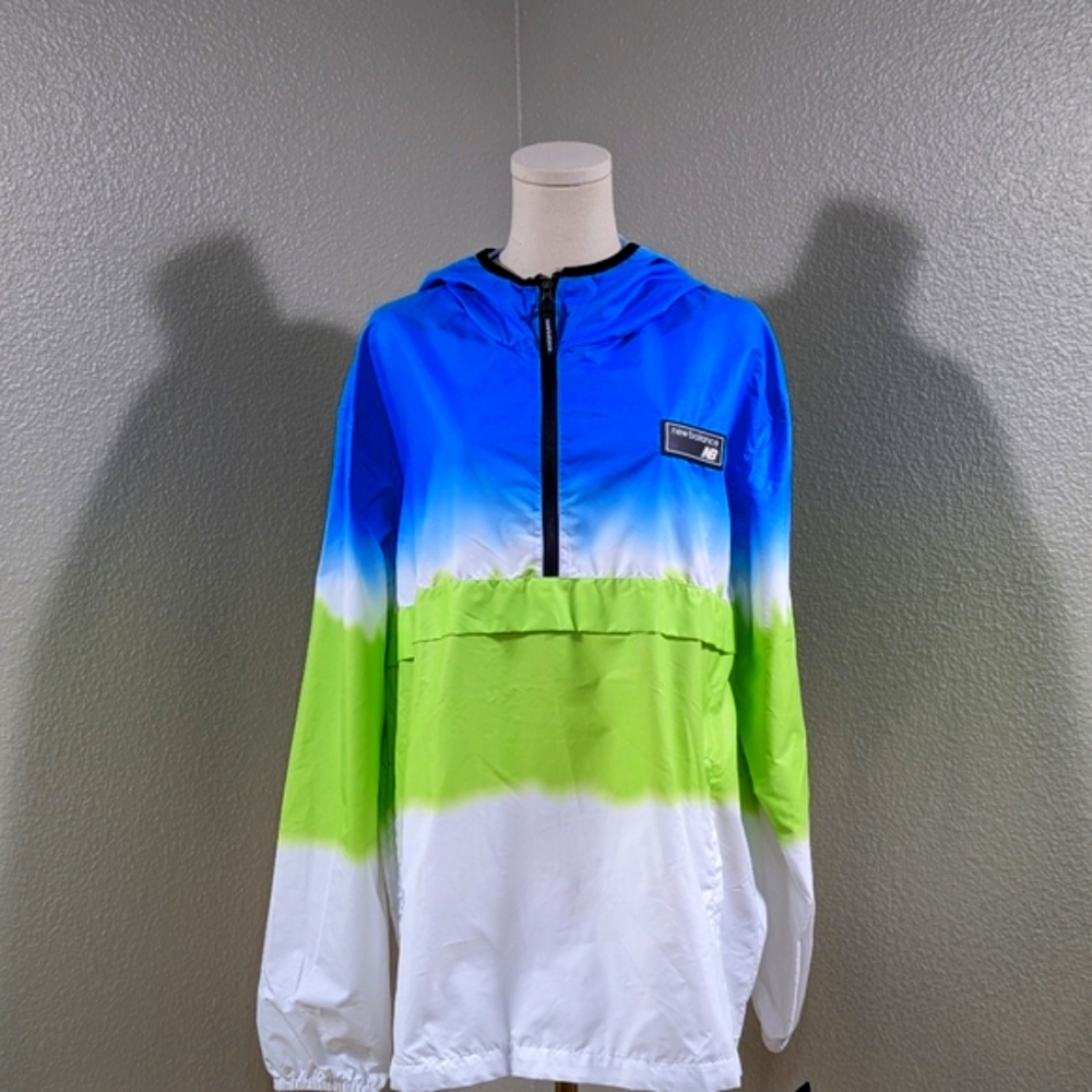 New Balance Quarter Zip Lightweight Pullover Jacket Windbreaker, NWT, Size L